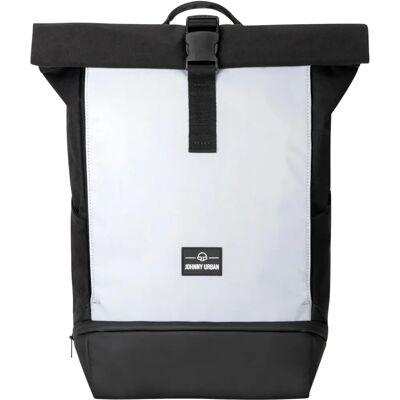 Johnny Urban Allen Medium Mochila preta refletiva - Mochila Johnny Urban Allen Medium Mochila preta refletiva - Mochila