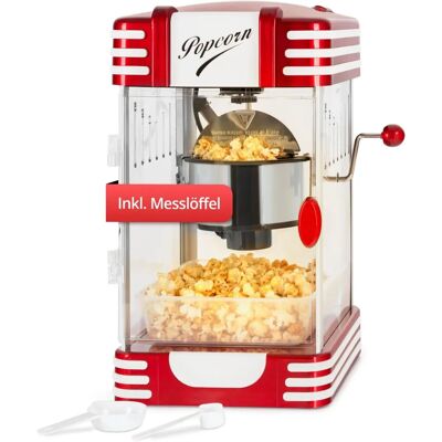 Cooks Professional Retro Popcorn Machine - Large 19.5L, Hot Air, Easy to Use - Popcorn Machine Cooks Professional Retro Popcorn Machine - Large 19.5L, Hot Air, Easy to Use - Popcorn Machine