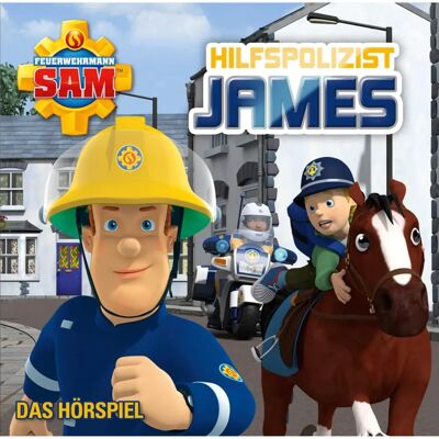 Feuerwehrmann Sam - Hilfspolizist James - Audio-CD - 1 Scheibe - 2022 - Gebraucht Feuerwehrmann Sam - Hilfspolizist James - Audio-CD - 1 Scheibe - 2022 - Gebraucht