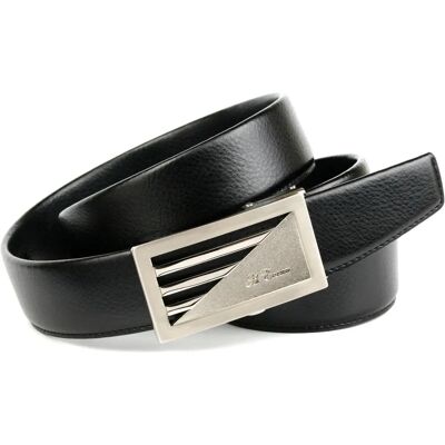 ANTHONI CROWN Ledergürtel - Elegant, Schwarz, Gr. 85 - Gürtel ANTHONI CROWN Ledergürtel - Elegant, Schwarz, Gr. 85 - Gürtel