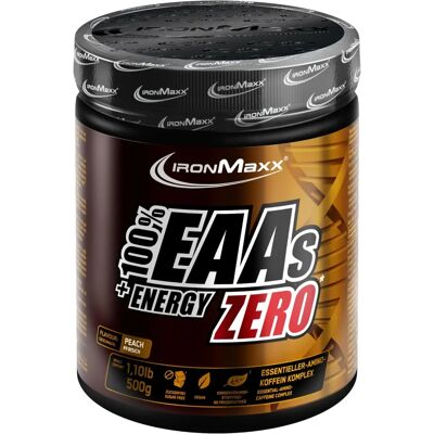 IronMaxx 100% EAAs + Energy Zero - Pfirsich - Pulver IronMaxx 100% EAAs + Energy Zero - Pfirsich - Pulver