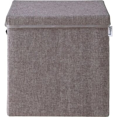 Lifeney Aufbewahrungsbox mit Deckel - 33x33x33cm - Aufbewahrungsbox Lifeney Aufbewahrungsbox mit Deckel - 33x33x33cm - Aufbewahrungsbox