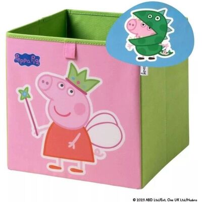 Lifeney Boîte de Rangement Peppa Pig 30x30x30cm - Boîte de Rangement - Publicité Lifeney Boîte de Rangement Peppa Pig 30x30x30cm - Boîte de Rangement - Publicité