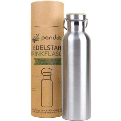 Pandoo Edelstahl Trinkflasche 750 ml - Wasserflasche Pandoo Edelstahl Trinkflasche 750 ml - Wasserflasche