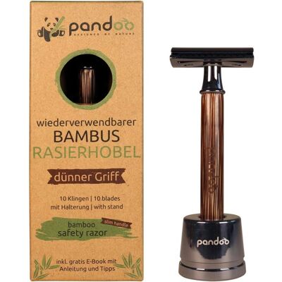 Pandoo Bambuhyvel Säkerhet - 10 st, Slankt Handtag Pandoo Bambuhyvel Säkerhet - 10 st, Slankt Handtag
