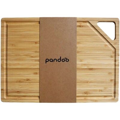 Pandoo Schneidebrett Bambus 39x28 - Schneidebrett Pandoo Schneidebrett Bambus 39x28 - Schneidebrett