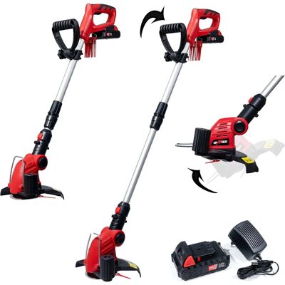 Grafner RT10854 - Rasentrimmer - Akku, 20V, Verstellbarer Kopf Grafner RT10854 - Rasentrimmer - Akku, 20V, Verstellbarer Kopf