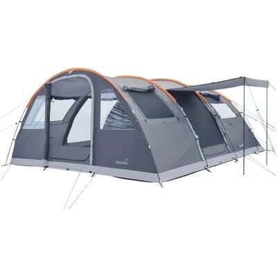 Tente Familiale Gotland 6 Sleeper Sombre - Skandika - Publicité Tente Familiale Gotland 6 Sleeper Sombre - Skandika - Publicité