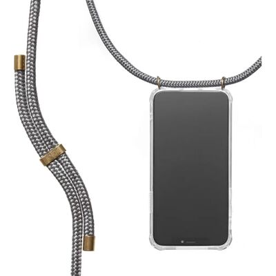 BigBuy Tech iPhone 11 Pro Szary Odpinany Sznurek - Etui BigBuy Tech iPhone 11 Pro Szary Odpinany Sznurek - Etui
