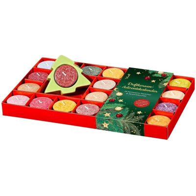 St. Benno Adventskalender mit Keramikleuchter - Festlicher Duft St. Benno Adventskalender mit Keramikleuchter - Festlicher Duft