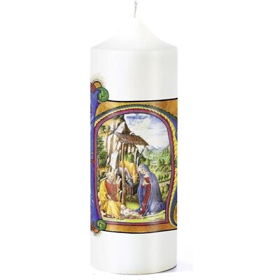 St. Benno Christi Geburt Weihnachtskerze - Kerze St. Benno Christi Geburt Weihnachtskerze - Kerze