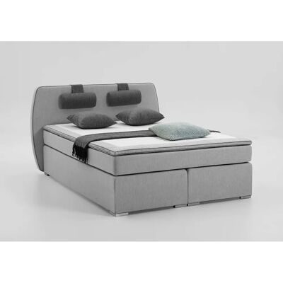 ATLANTIC HOME COLLECTION Rex Grau Boxspringbett - Schlafzimmermöbel ATLANTIC HOME COLLECTION Rex Grau Boxspringbett - Schlafzimmermöbel