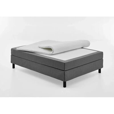 ATLANTIC HOME COLLECTION Happy Boxbett - Komplettbett, 140x200, Grau ATLANTIC HOME COLLECTION Happy Boxbett - Komplettbett, 140x200, Grau