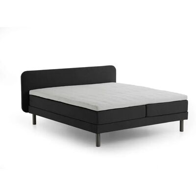 ATLANTIC HOME COLLECTION Carola - 140x200cm, anthrazit, H3, Boxspringbett ATLANTIC HOME COLLECTION Carola - 140x200cm, anthrazit, H3, Boxspringbett