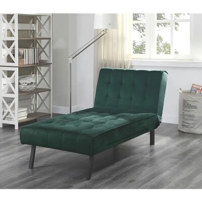 ATLANTIC home collection PIERRE Grün Samtvelours Sofa ATLANTIC home collection PIERRE Grün Samtvelours Sofa