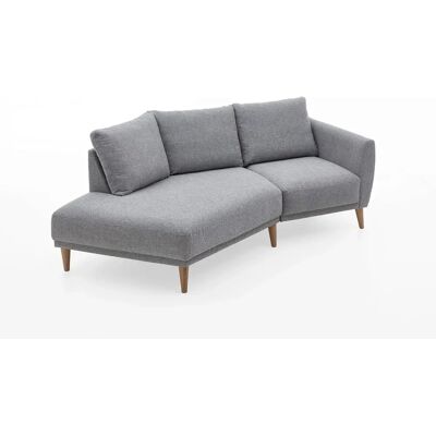 Atlantic Elvis 2,5-Sitzer Sofa - Offenes Ende, Grau Atlantic Elvis 2,5-Sitzer Sofa - Offenes Ende, Grau