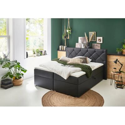 Atlantic Home Collection Meike Boxspringbett - Kunstleder, 180x207 cm Atlantic Home Collection Meike Boxspringbett - Kunstleder, 180x207 cm