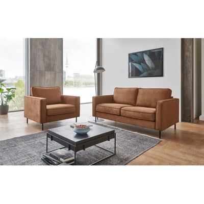 ATLANTIC home collection Weston braun sofa - 2-Sitzer Skandinavischer Stil ATLANTIC home collection Weston braun sofa - 2-Sitzer Skandinavischer Stil