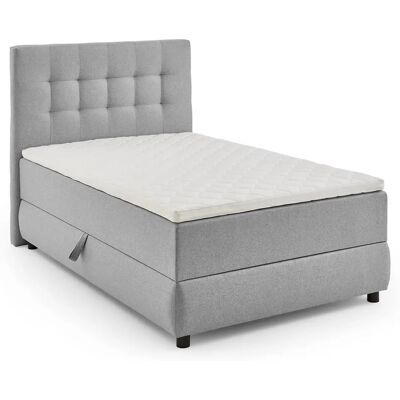 ATLANTIC HOME COLLECTION LILO - Boxbett, grau, 120x200 cm ATLANTIC HOME COLLECTION LILO - Boxbett, grau, 120x200 cm