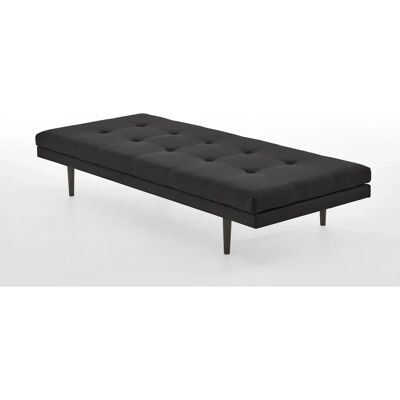 ATLANTIC HOME COLLECTION Bergen - Tagesliege, schwarz - Chaiselongue ATLANTIC HOME COLLECTION Bergen - Tagesliege, schwarz - Chaiselongue