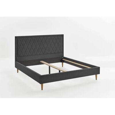 Atlantic Home Collection Pauline - Polsterbett - anthrazit Atlantic Home Collection Pauline - Polsterbett - anthrazit