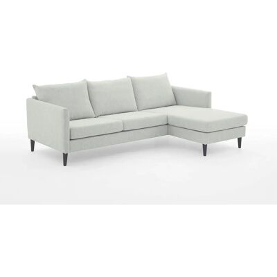 ATLANTIC HOME COLLECTION Rekvik L-Form Sofa - L-Form, Wellenunterfederung, beidseitig montierbare Ottomane ATLANTIC HOME COLLECTION Rekvik L-Form Sofa - L-Form, Wellenunterfederung, beidseitig montierbare Ottomane