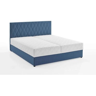 Atlantic Home Collection Benita - Blau, 160x200cm - Boxspringbett Atlantic Home Collection Benita - Blau, 160x200cm - Boxspringbett