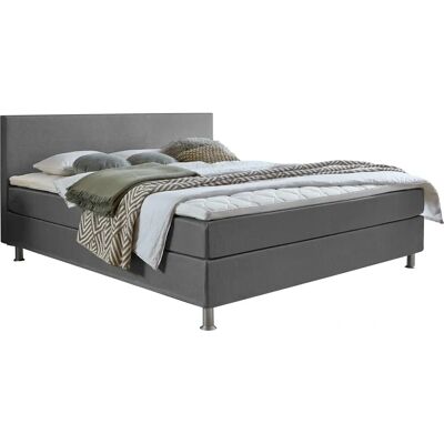 ATLANTIC HOME COLLECTION Edison Grau Boxbett - Boxbett ATLANTIC HOME COLLECTION Edison Grau Boxbett - Boxbett