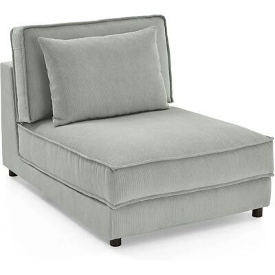 Atlantic Home Collection Valan - Grau Cord XXL-Sessel Atlantic Home Collection Valan - Grau Cord XXL-Sessel