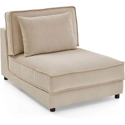 Atlantic Home Collection Valan Beiger Cord-Sessel - Sessel Atlantic Home Collection Valan Beiger Cord-Sessel - Sessel