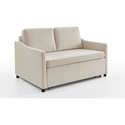 Atlantic Home Collection Anella Schlafsofa - Sofas, beige (creme) - 134cm Atlantic Home Collection Anella Schlafsofa - Sofas, beige (creme) - 134cm