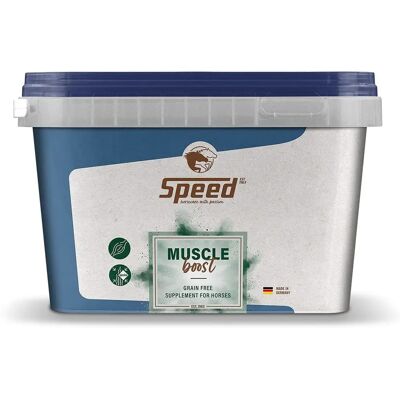 Speed Horse Care - Muscle Boost 1,5kg - Complément alimentaire pour chevaux - Développement musculaire Speed Horse Care - Muscle Boost 1,5kg - Complément alimentaire pour chevaux - Développement musculaire