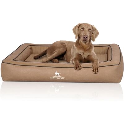 Knuffelwuff - Montego - Ockerbraun - M 85x65cm - Hundebett Knuffelwuff - Montego - Ockerbraun - M 85x65cm - Hundebett