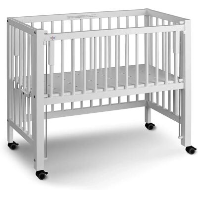 TISSI Maxi Boxspring Babybett - Groß, Weiß, Höhenverstellbar, Made in Europe TISSI Maxi Boxspring Babybett - Groß, Weiß, Höhenverstellbar, Made in Europe