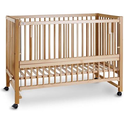 Tissi Hajo Beistellbett - Naturholz - 120x60cm Kinderbett Tissi Hajo Beistellbett - Naturholz - 120x60cm Kinderbett