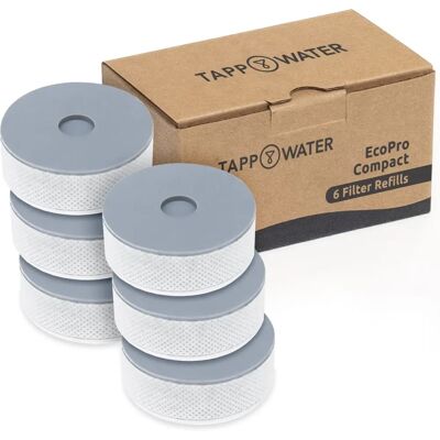 Tapp Water EcoPro Compact - Pack de 6 cartouches - Publicité Tapp Water EcoPro Compact - Pack de 6 cartouches - Publicité
