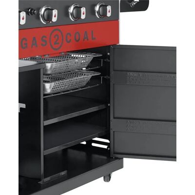 Belső polc készlet Char-Broil Gas2Coal 440 - Belső polc Belső polc készlet Char-Broil Gas2Coal 440 - Belső polc