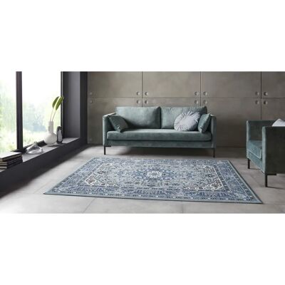 Nouristan Skazar Isfahan - Vintage Blau Teppich Nouristan Skazar Isfahan - Vintage Blau Teppich