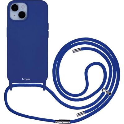 Capa Artwizz iPhone 15 HangOn Silicone Azul - Case para Celular Capa Artwizz iPhone 15 HangOn Silicone Azul - Case para Celular