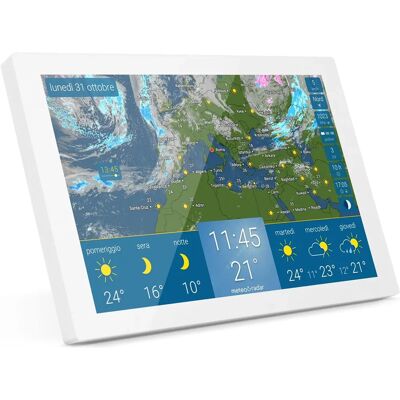 WetterOnline Home - Trådlös inomhusväderstation - Färgglad display med väderradar WetterOnline Home - Trådlös inomhusväderstation - Färgglad display med väderradar