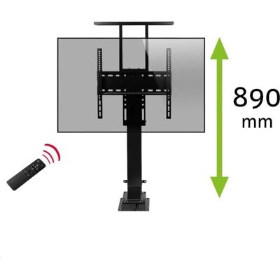 MonLines MLS006B Ascenseur TV électrique 37-65 pouces, 890mm course, noir - Publicité MonLines MLS006B Ascenseur TV électrique 37-65 pouces, 890mm course, noir - Publicité