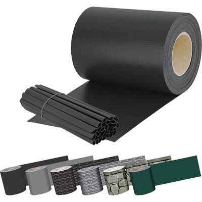 KESSER Privatschutzschirm PVC Rolle Doppelpflock Wetterfest Winddicht - Sichtschutz KESSER Privatschutzschirm PVC Rolle Doppelpflock Wetterfest Winddicht - Sichtschutz