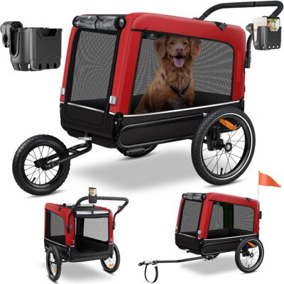 KESSER Boxer 3-in-1 Hundetrailer - 240L, Oxford 600D KESSER Boxer 3-in-1 Hundetrailer - 240L, Oxford 600D