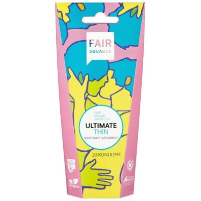 Fair Squared Äärimmäisen Ohut - Kondomit luonnonkumilateksista Fair Squared Äärimmäisen Ohut - Kondomit luonnonkumilateksista
