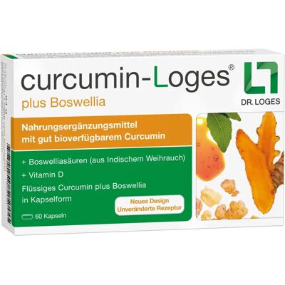 Dr. Loges + Co. GmbH Curcumin-Loges plus Boswellia Kapseln - Nahrungsergänzungsmittel Dr. Loges + Co. GmbH Curcumin-Loges plus Boswellia Kapseln - Nahrungsergänzungsmittel