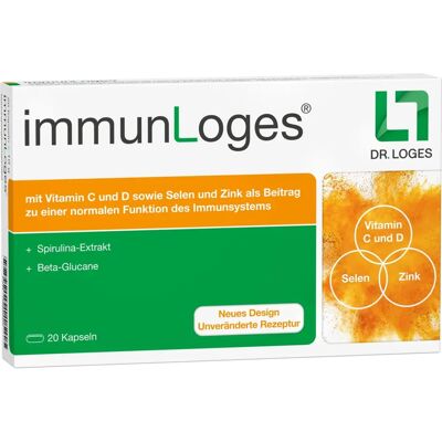Dr. Loges + Co. GmbH Immunloges Kapseln - Nahrungsergänzungsmittel Dr. Loges + Co. GmbH Immunloges Kapseln - Nahrungsergänzungsmittel