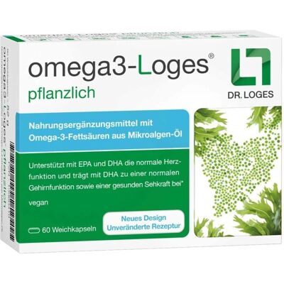 Dr. Loges + Co. GmbH Omega3-Loges vegane Kapseln - Nahrungsergänzungsmittel Dr. Loges + Co. GmbH Omega3-Loges vegane Kapseln - Nahrungsergänzungsmittel