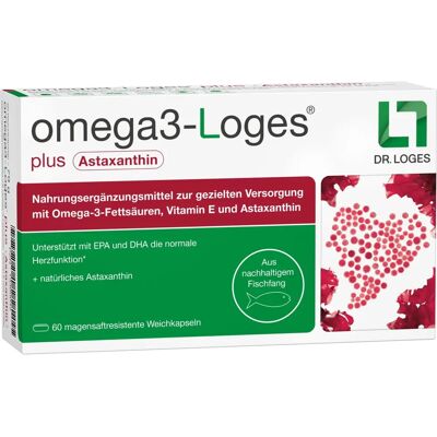 Dr. Loges + Co. GmbH Omega3-Loges plus Kapseln - Herz & Gehirn Dr. Loges + Co. GmbH Omega3-Loges plus Kapseln - Herz & Gehirn