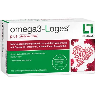 Dr. Loges + Co. Omega3-Loges plus Kapseln - Nahrungsergänzung Dr. Loges + Co. Omega3-Loges plus Kapseln - Nahrungsergänzung