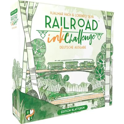 Horrible Guild Railroad Ink - Édition Vert Jeu de Dés pour 1-4 Joueurs Horrible Guild Railroad Ink - Édition Vert Jeu de Dés pour 1-4 Joueurs